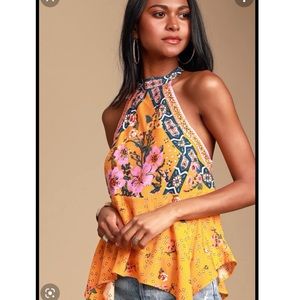 Free People Halter Top